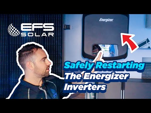 How to: Shutdown / Restart the new Energizer Inverters